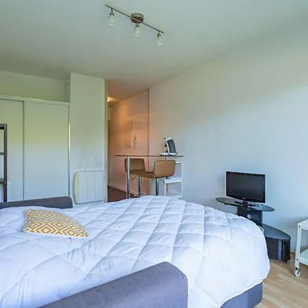 Апартаменты Studio Moderne Avec Balcon A 7 Km Des Plages D'anglet Et Biarritz - Fr-1-3-608 *