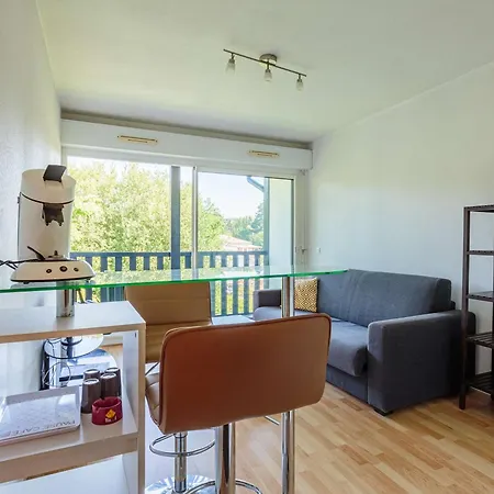 Studio Moderne Avec Balcon A 7 Km Des Plages D'anglet Et Biarritz - Fr-1-3-608 *